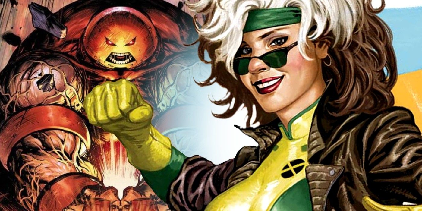 x-men rogue vs juggernaut