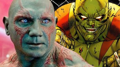 drax the destroyer marvel comics and mcu version