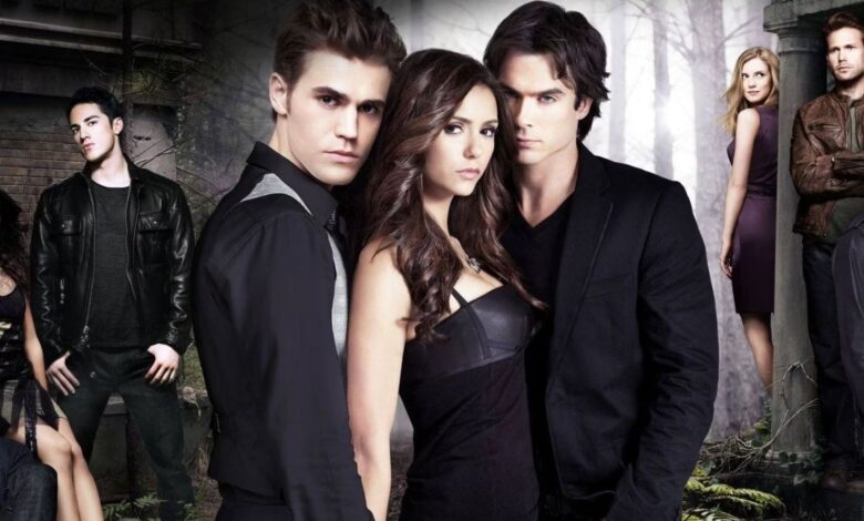 The cast of The Vampire Diaries