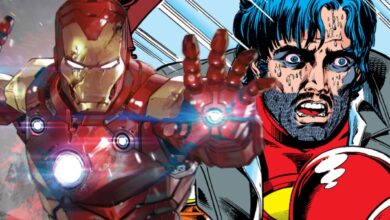 Iron man in armor and out of armor being drunk