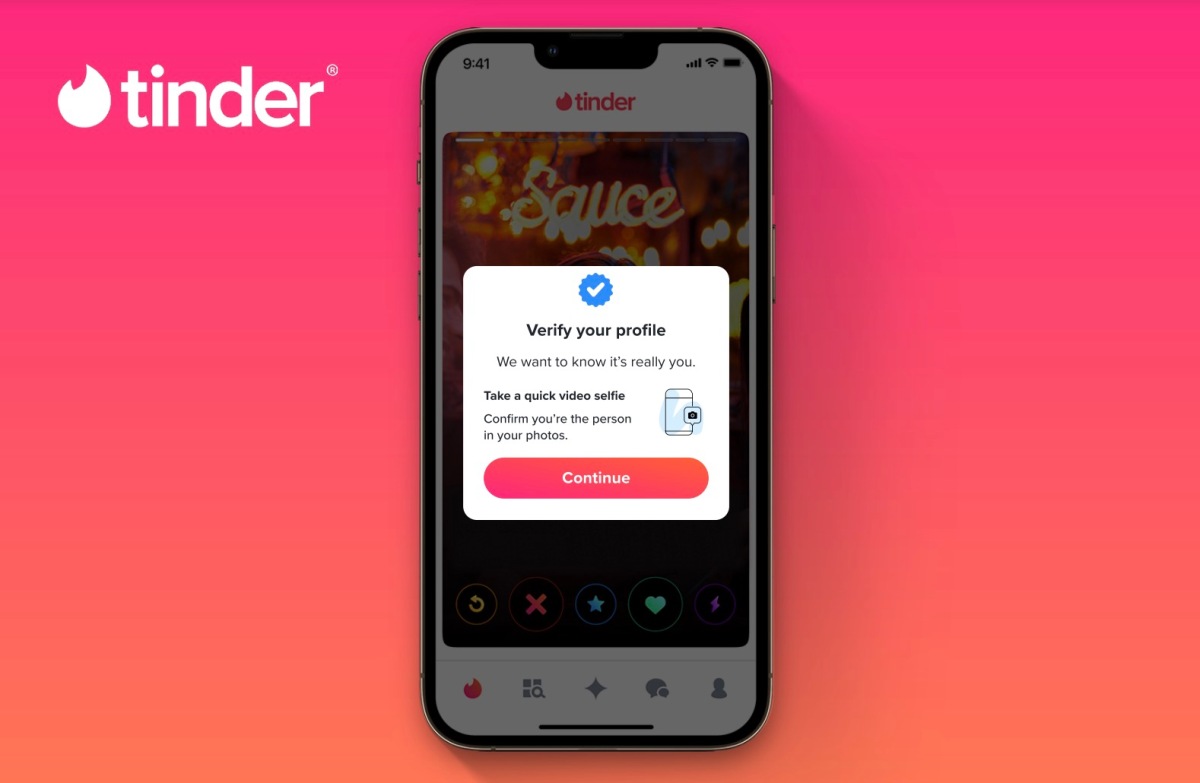 El proceso de verificación de Tinder ahora usará IA y video selfies