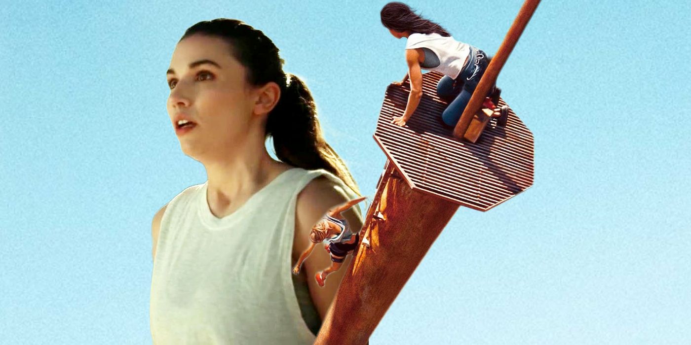 El regreso de Fall 2 abordado por el actor Becky después de la supervivencia ganada con esfuerzo en la primera película