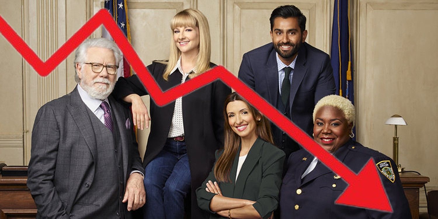 El reinicio de Night Court se está volviendo repetitivo, lo que hace que las calificaciones bajen