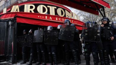 El restaurante La Rotonde, símbolo asediado del macronismo
