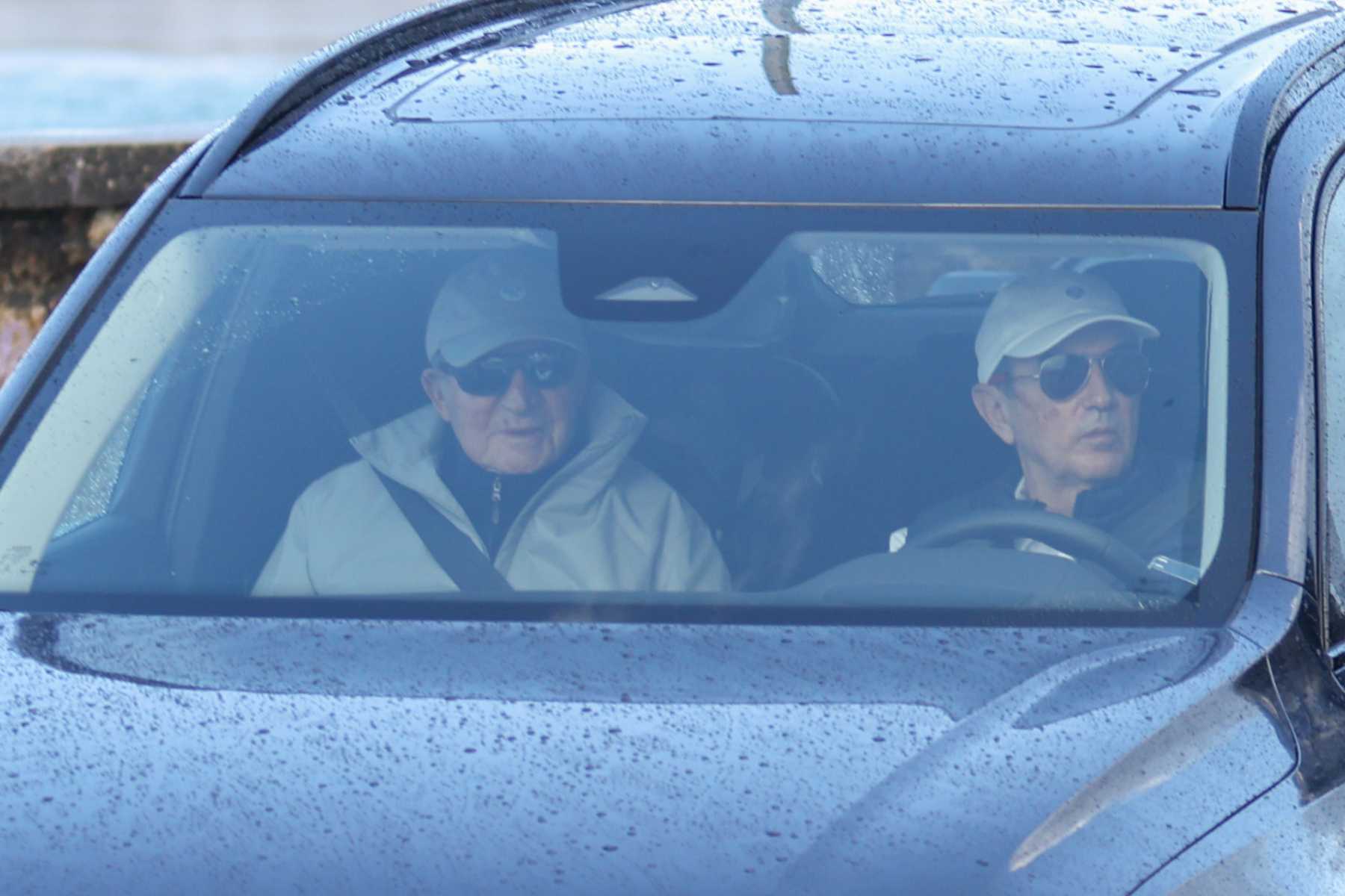 El Rey emérito y Pedro Campos en Sangenjo / Gtres