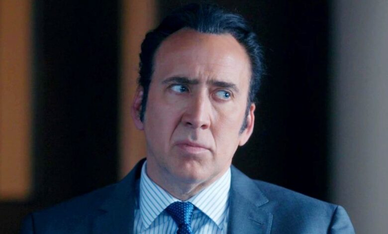 Nicolas Cage in Vengeance: A Love Story.