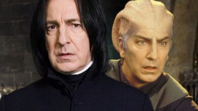Alan Rickman from Harry Potter and Galaxy Quest Edited