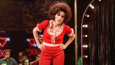 Molly Shannon as Sally O'Malley on SNL.