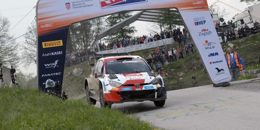 Elfyn Evans resurge y toma el mando en Croacia