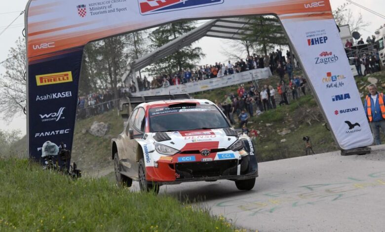 Elfyn Evans resurge y toma el mando en Croacia