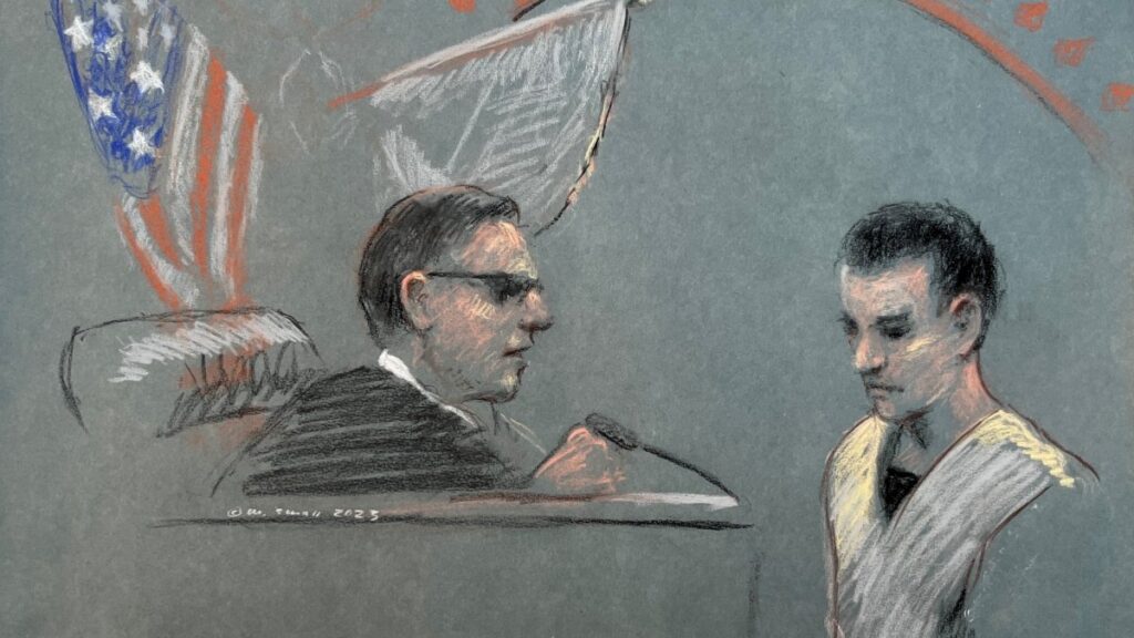 En corte sospechoso de filtrar documentos de la guerra de Ucrania