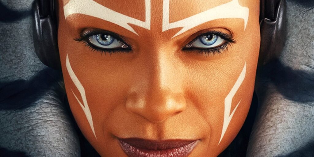 Rosario Dawson as Ahsoka.