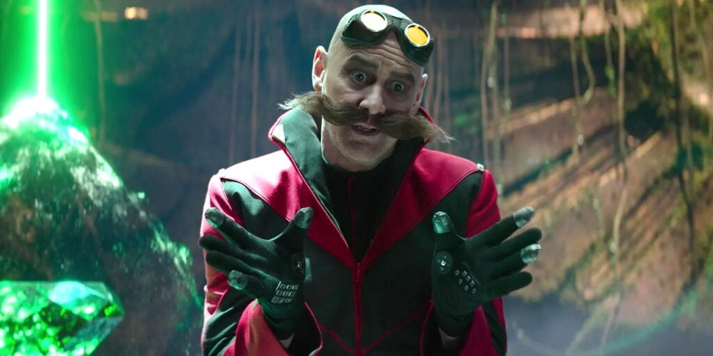 Jim Carrey in Sonic the Hedgehog 2