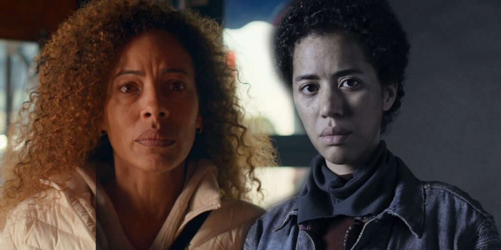 Tawny Cypress and Jasmin Savoy Brown as Taissa