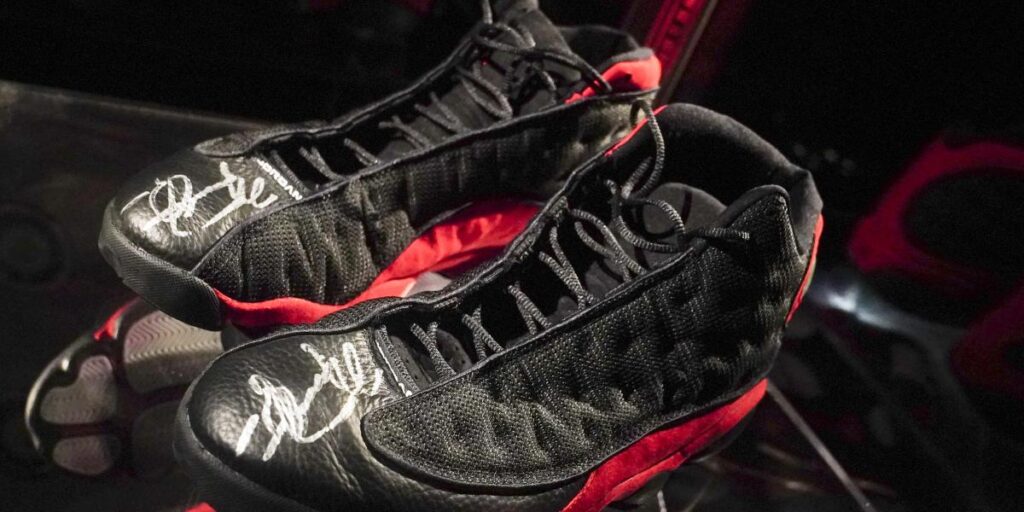 Estas zapatillas de Jordan van camino de precio récord