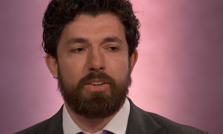 love is blind's zack goytowski at the reunion