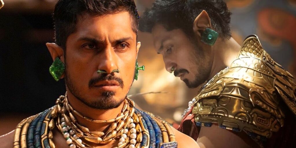 Two shots of Namor from the MCU