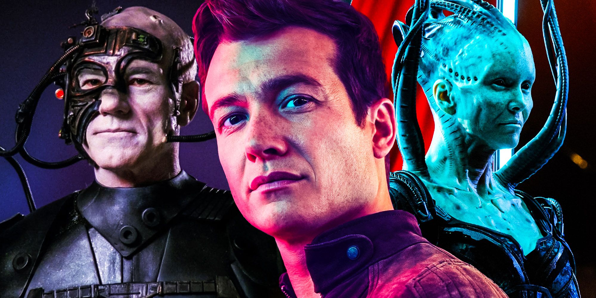 Star trek locutus of borg borg queen jack crusher