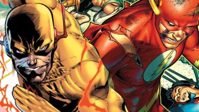 Flash and Reverse-Flash DC Comics