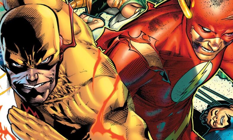 Flash and Reverse-Flash DC Comics