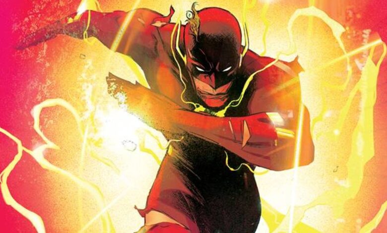 The Flash Running Towards the Viewer-1