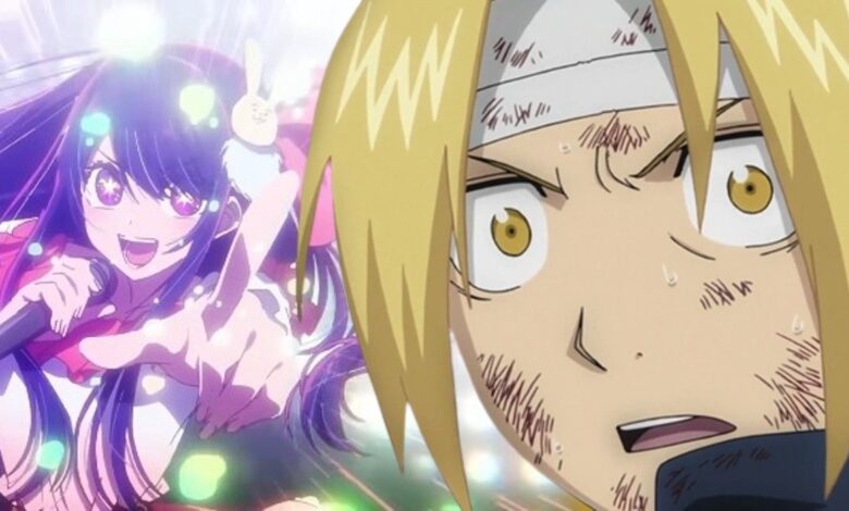 Oshi no Ko and Ed from Fullmetal Alchemist