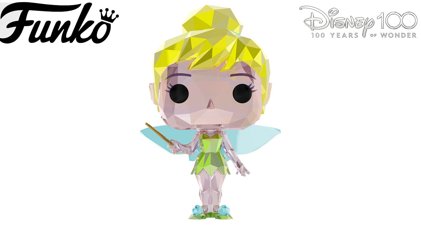 Disney 100 Funko Tinkerbell Header Logo