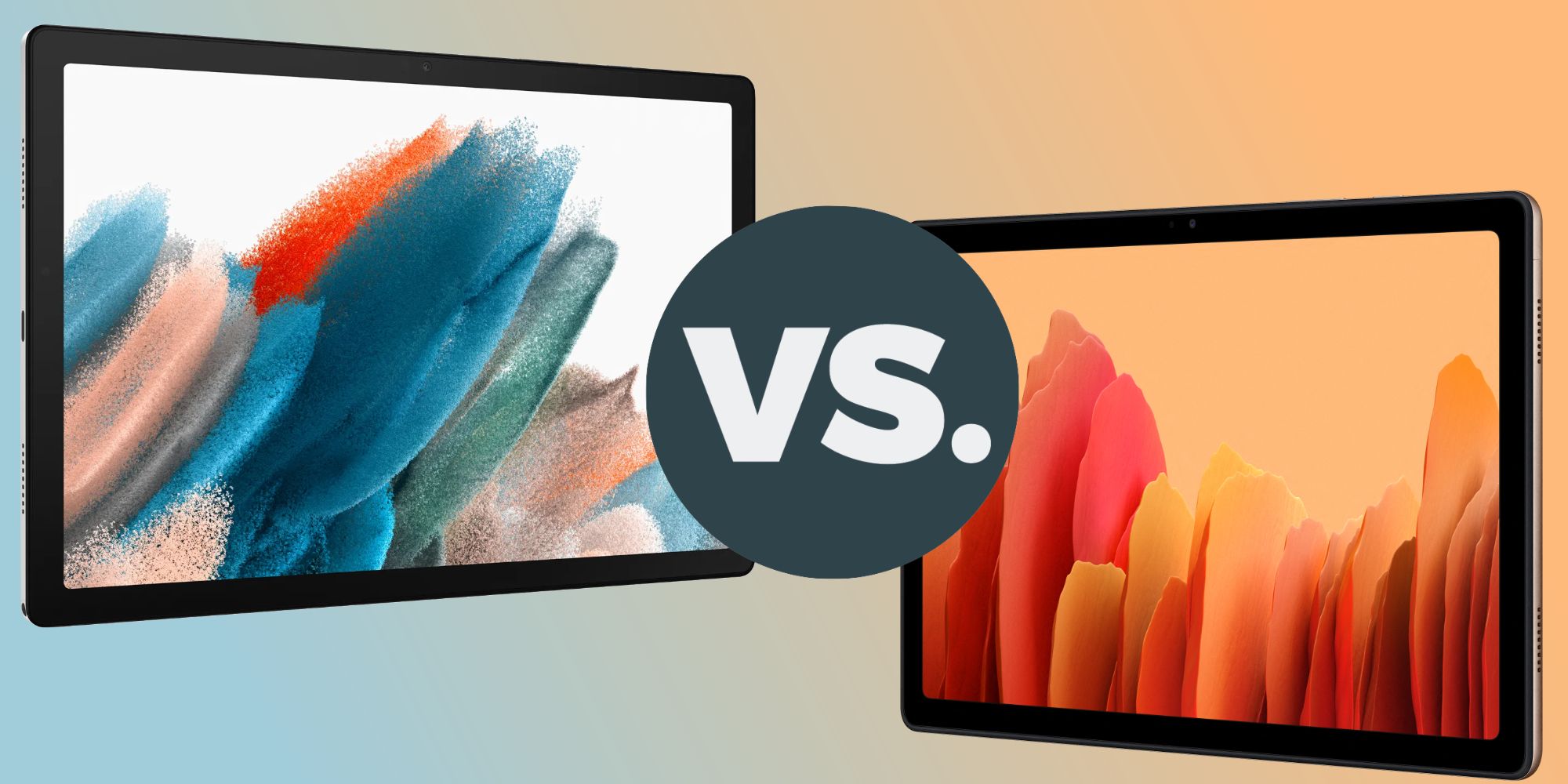 Samsung Galaxy Tab A8 and Galaxy Tab A7