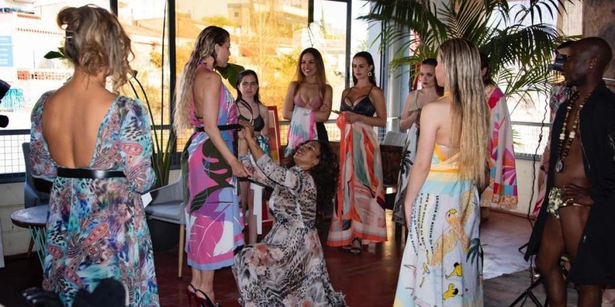 Geany Fortunato y su colección 'Beach Brasil'