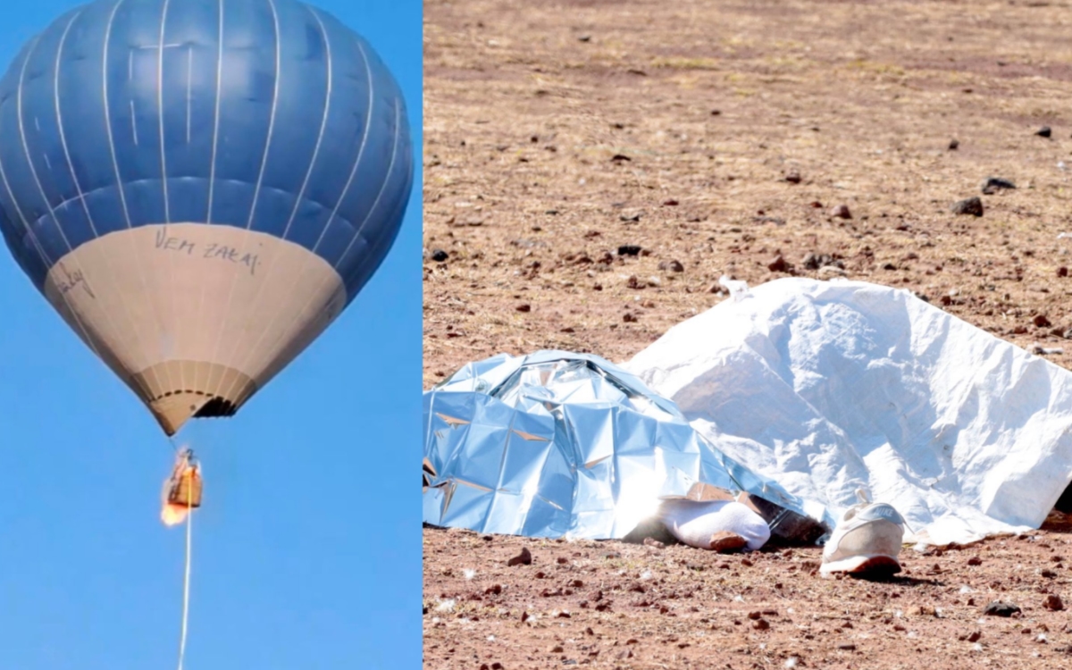 Globo accidentado no pertenece a la Federación de Globos Aerostáticos de Teotihuacán
