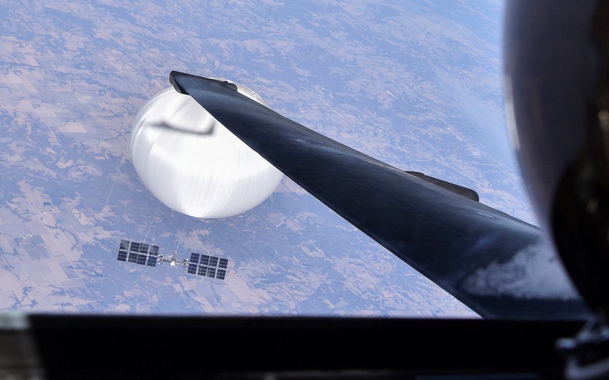 Globo espía chino recogió información sobre sitios militares de EU: NBC