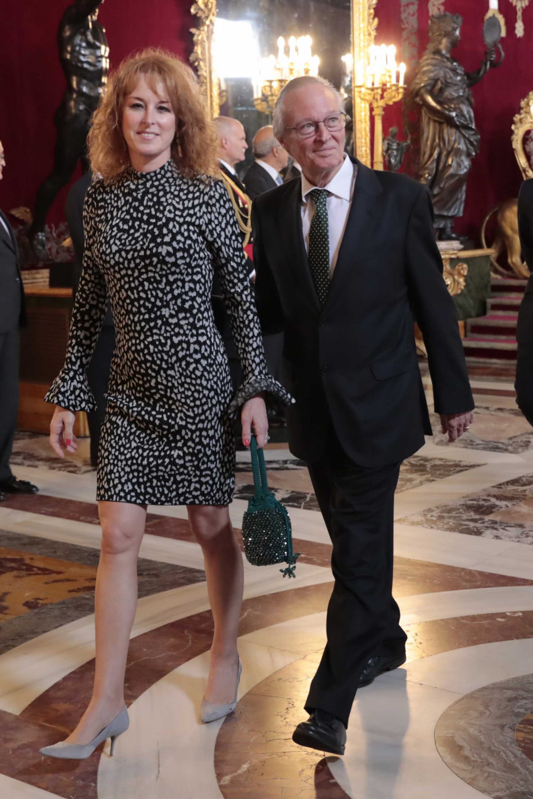 La periodista Gloria Lomana y Josep Piqué en un acto / Gtres