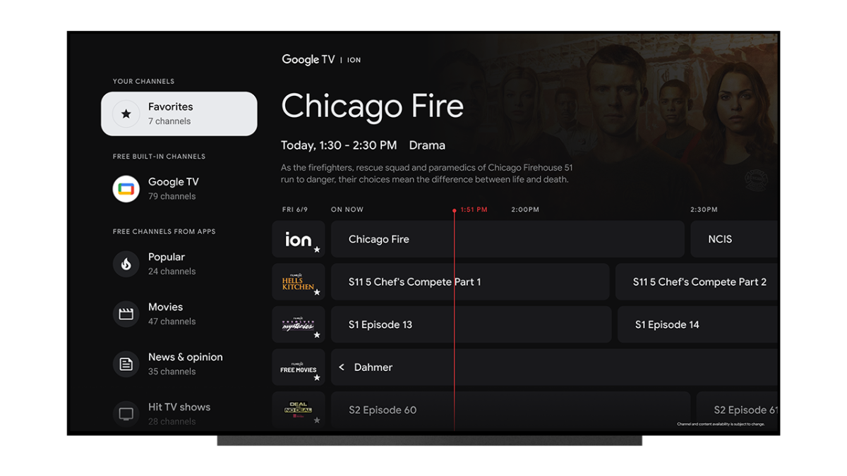 Google TV amplía su línea de transmisión gratuita a más de 800 canales de TV en vivo, incluidos Tubi, Plex, Haystack y más