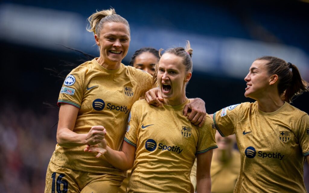 Graham Hansen acerca al Barcelona a su tercera final consecutiva de Champions