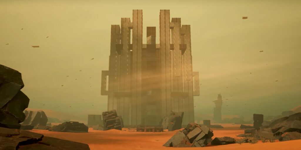 An Outpost featured in the reveal trailer for Meet Your Maker