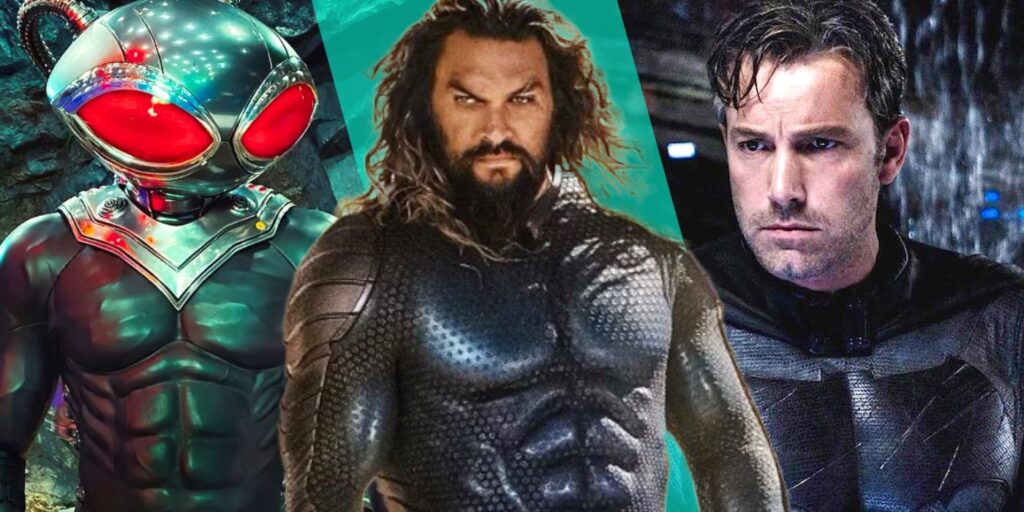 Aquaman 2 Cast With Black Manta and Batman