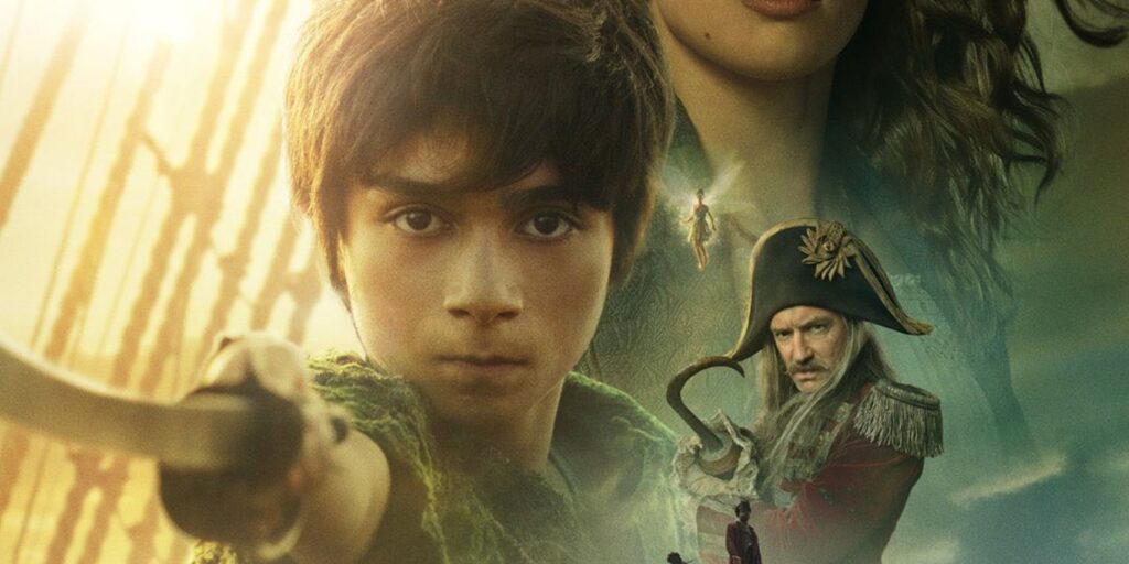 The poster for Peter Pan and Wendy