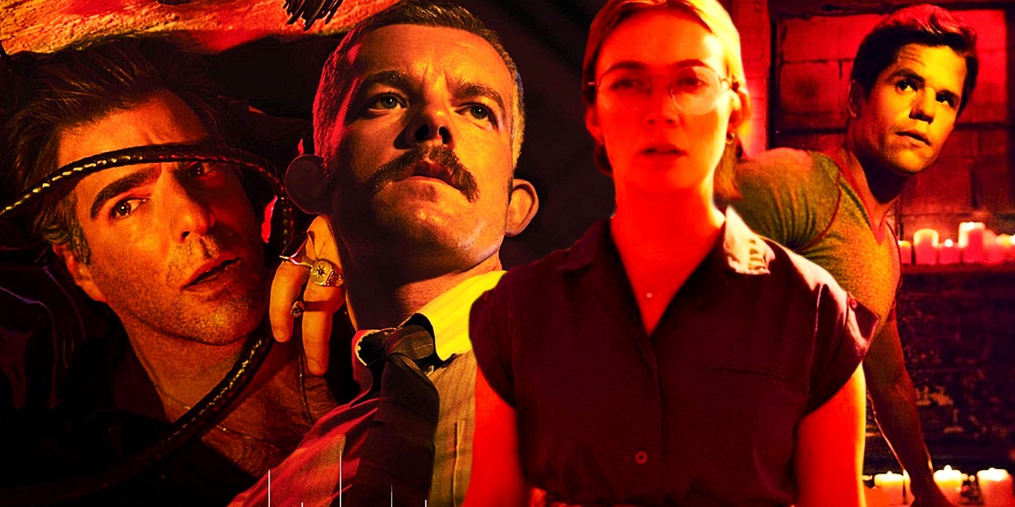 American Horror Story Season 11 NYC Billie Lourd, Charlie Carver, Zachary Quinto, Russell Tovey