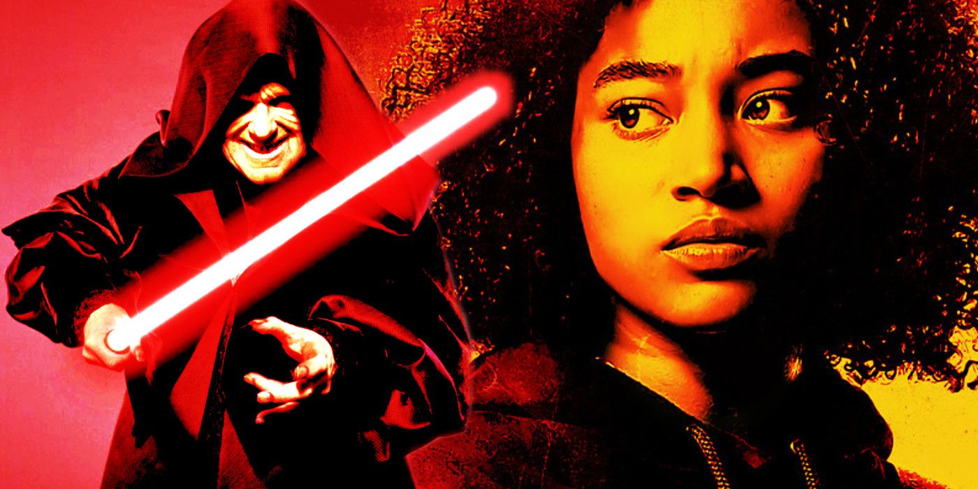 Palpatine and Amandla Stenberg.