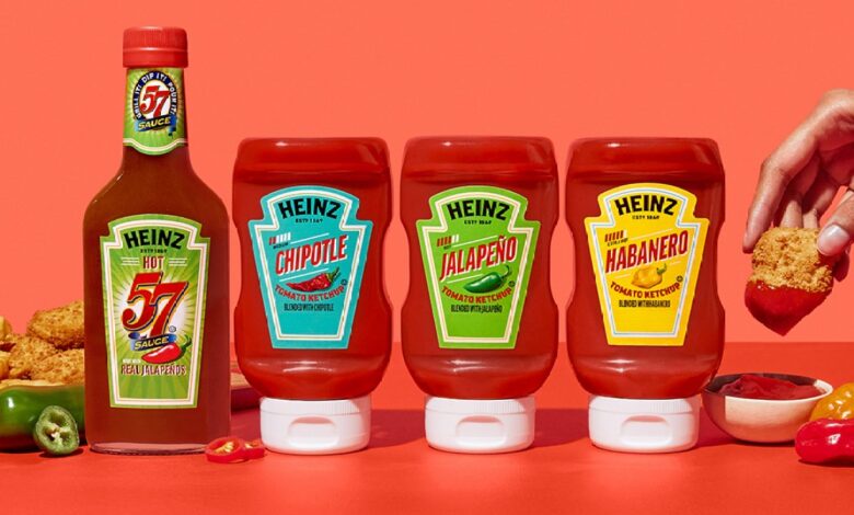 Heinz ofrece nuevos kétchups picantes