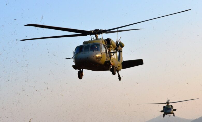 Helicópteros del Ejército de Estados Unidos se estrellan en Alaska