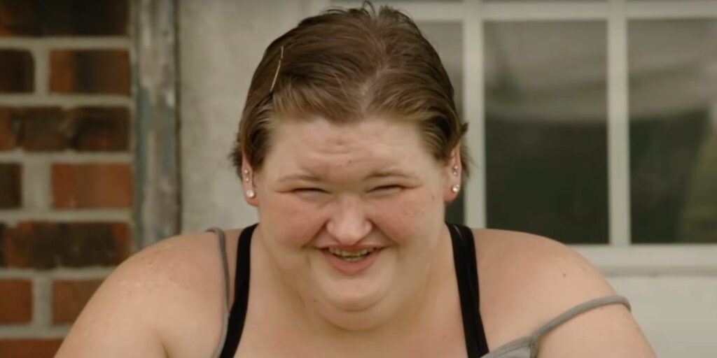 Amy Slaton laughing in 1000-lb Sisters