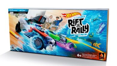 Hot Wheels Rift Rally product box.