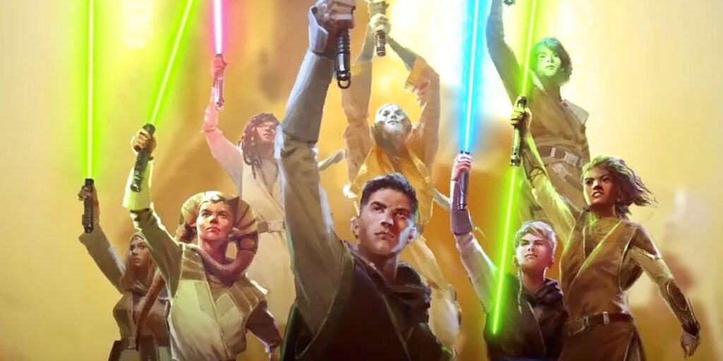 High Republic Jedi and Lightsabers