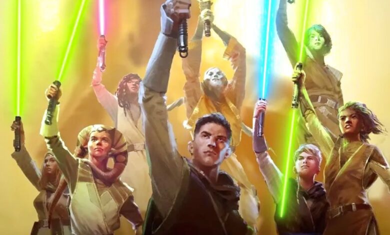 High Republic Jedi and Lightsabers