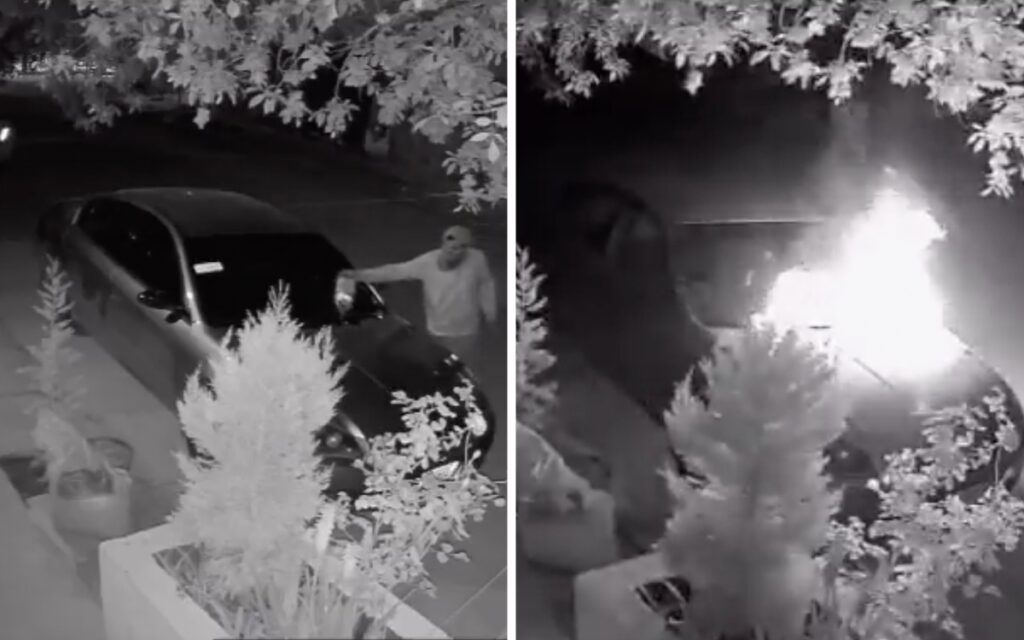 Incendian auto del periodista Fernando Rodríguez en Coahuila | Video