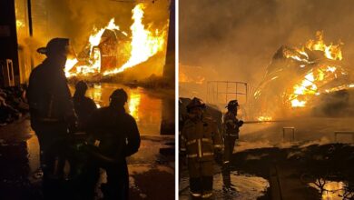 Inician investigación por incendio en Central de Abastos