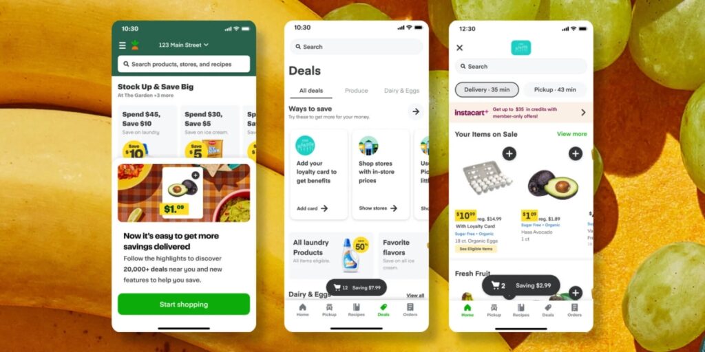 Instacart presenta nuevas formas para que los usuarios encuentren ofertas en su aplicación