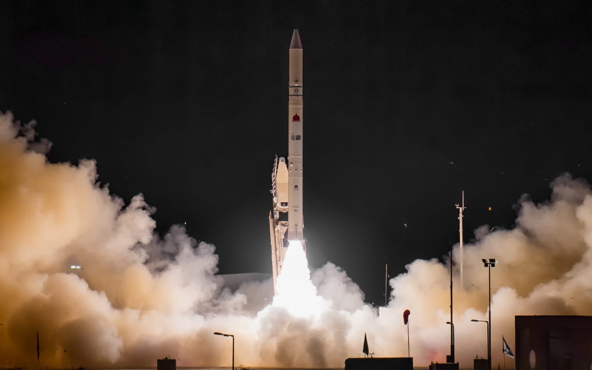 Israel lanza satélite espía para su Ejército