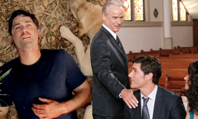 Jack waking up in the Lost Finale while also being at the church